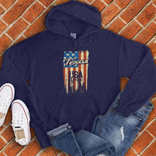 Load image into Gallery viewer, Texas USA Be Proud Flag Hoodie
