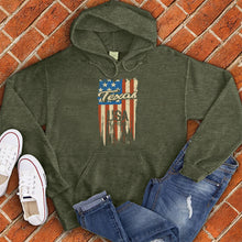 Load image into Gallery viewer, Texas USA Be Proud Flag Hoodie
