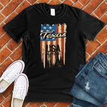 Load image into Gallery viewer, Texas USA Be Proud Flag Tee
