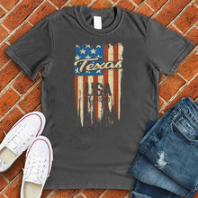 Load image into Gallery viewer, Texas USA Be Proud Flag Tee
