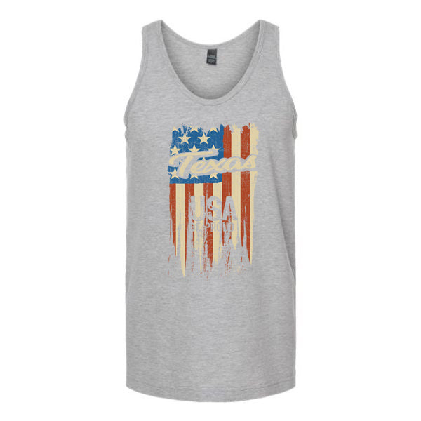 Texas USA Be Proud Flag Unisex Tank Top