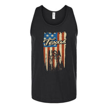 Load image into Gallery viewer, Texas USA Be Proud Flag Unisex Tank Top
