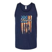 Load image into Gallery viewer, Texas USA Be Proud Flag Unisex Tank Top
