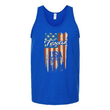 Load image into Gallery viewer, Texas USA Be Proud Flag Unisex Tank Top

