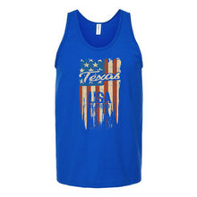 Load image into Gallery viewer, Texas USA Be Proud Flag Unisex Tank Top
