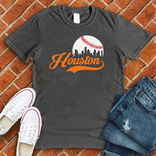 Load image into Gallery viewer, Houston City In Baseball Tee
