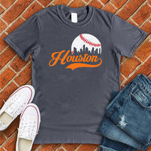 Load image into Gallery viewer, Houston City In Baseball Tee
