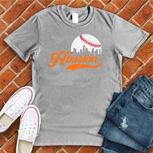Load image into Gallery viewer, Houston City In Baseball Tee
