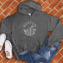 Load image into Gallery viewer, Boston Mass City Smile Hoodie
