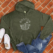 Load image into Gallery viewer, Boston Mass City Smile Hoodie
