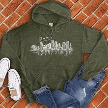 Load image into Gallery viewer, Boston Rough Sketch Hoodie
