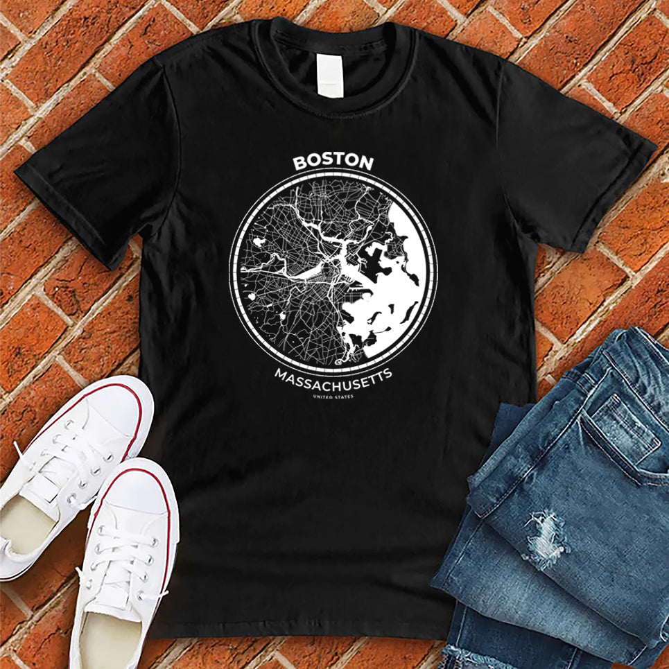 Boston Map Tee