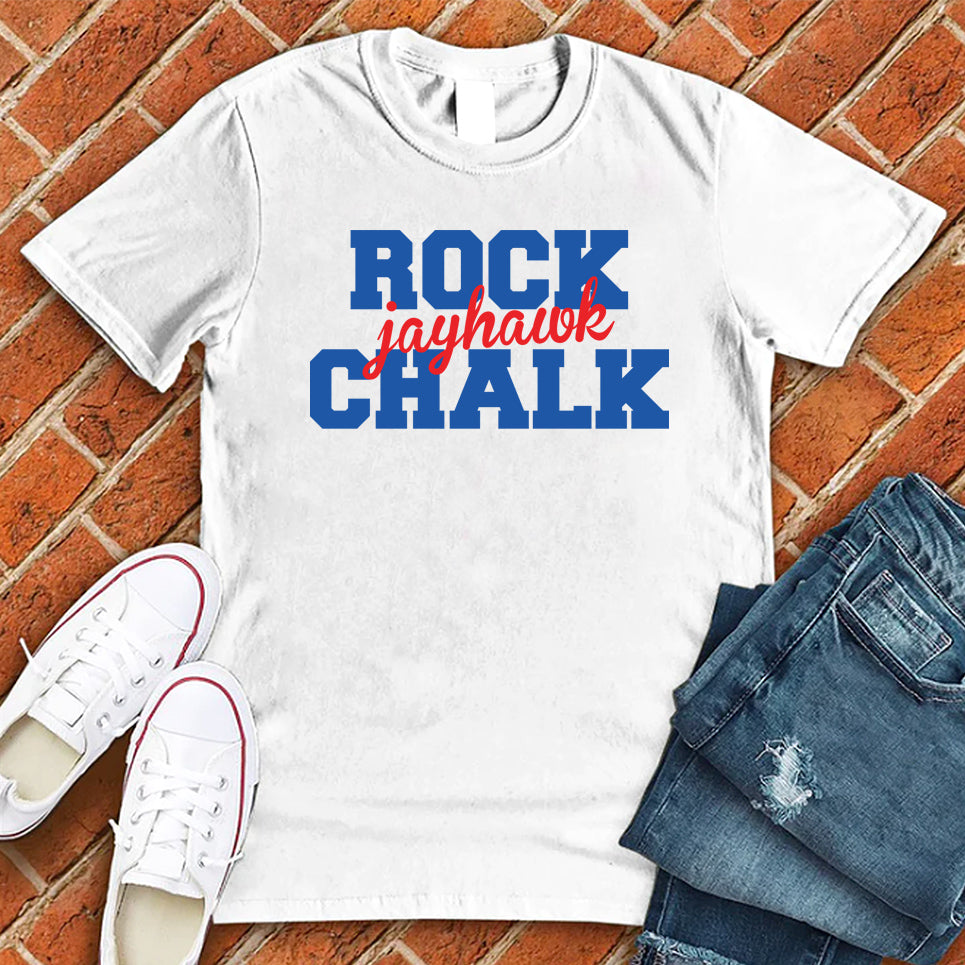 Rock Chalk Jayhawk Tee