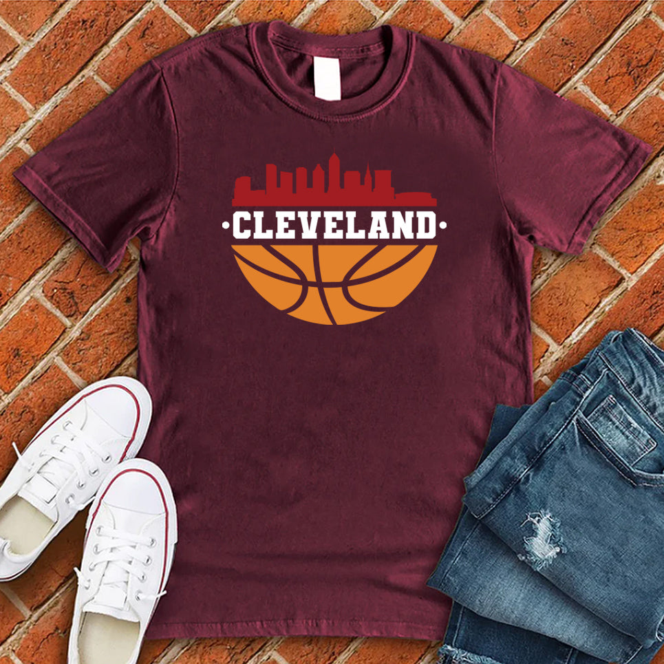 Cleveland Basketball and Skyline Tee