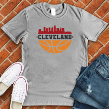 Load image into Gallery viewer, Cleveland Basketball and Skyline Tee
