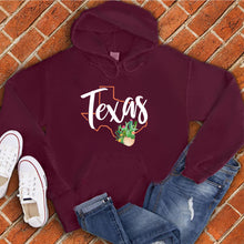 Load image into Gallery viewer, Texas Cactus Flower Hoodie
