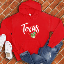 Load image into Gallery viewer, Texas Cactus Flower Hoodie
