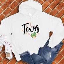 Load image into Gallery viewer, Texas Cactus Flower Hoodie
