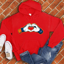 Load image into Gallery viewer, Houston Baseball Heart Hands Hoodie
