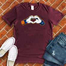 Load image into Gallery viewer, Houston Baseball Heart Hands Tee
