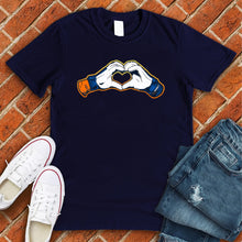 Load image into Gallery viewer, Houston Baseball Heart Hands Tee
