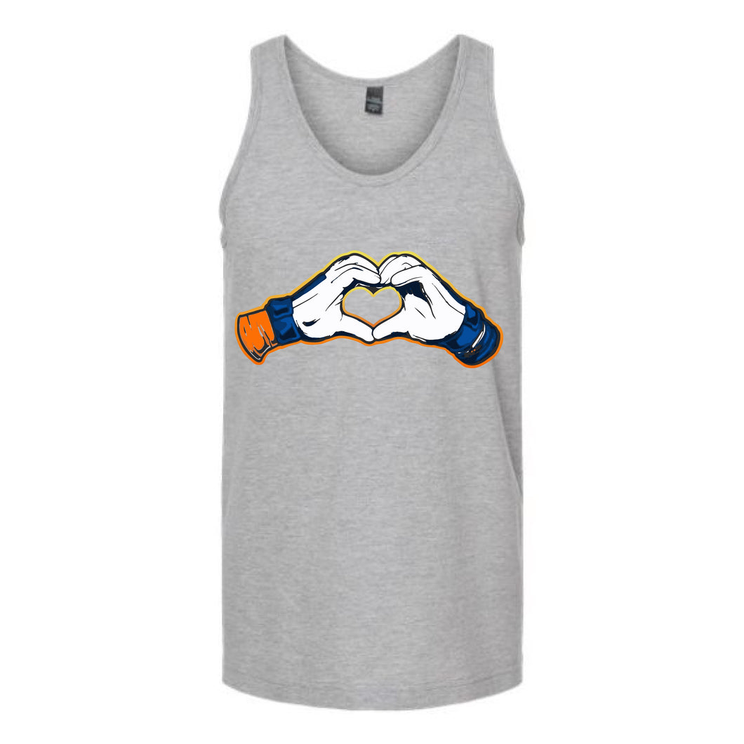 Houston Baseball Heart Hands Unisex Tank Top