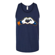 Load image into Gallery viewer, Houston Baseball Heart Hands Unisex Tank Top
