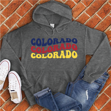 Load image into Gallery viewer, Colorado Word Art Hoodie
