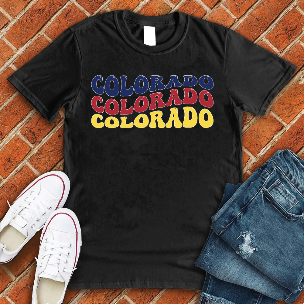 Colorado Word Art Tee