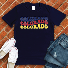 Load image into Gallery viewer, Colorado Word Art Tee
