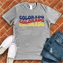 Load image into Gallery viewer, Colorado Word Art Tee
