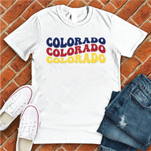 Load image into Gallery viewer, Colorado Word Art Tee
