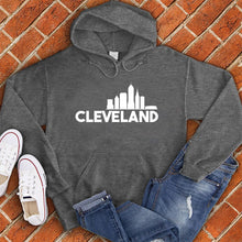 Load image into Gallery viewer, Cleveland Offset Skyline Hoodie
