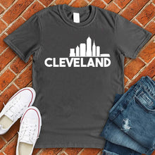 Load image into Gallery viewer, Cleveland Offset Skyline Tee
