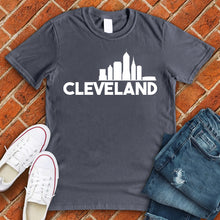 Load image into Gallery viewer, Cleveland Offset Skyline Tee
