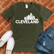 Load image into Gallery viewer, Cleveland Offset Skyline Tee
