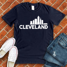 Load image into Gallery viewer, Cleveland Offset Skyline Tee

