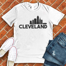 Load image into Gallery viewer, Cleveland Offset Skyline Tee

