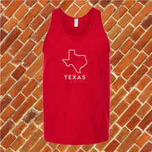 Load image into Gallery viewer, Minimalist Texas Unisex Tank Top
