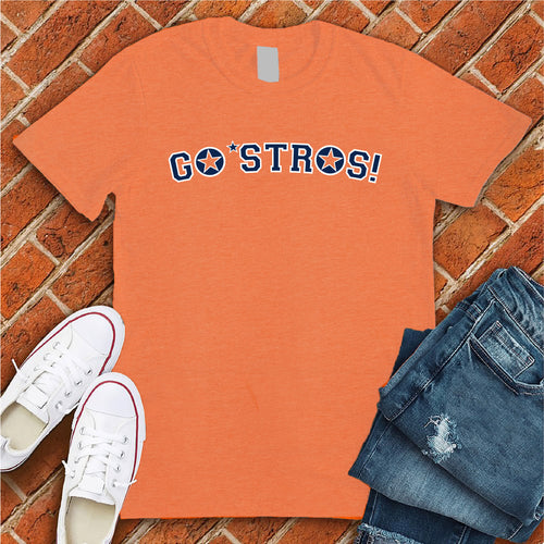 HOUSTON ASTROS LEOPARD TEE – Maggie & Me Tees LLC