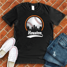 Load image into Gallery viewer, Baseball Houston City Outline Tee
