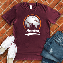 Load image into Gallery viewer, Baseball Houston City Outline Tee
