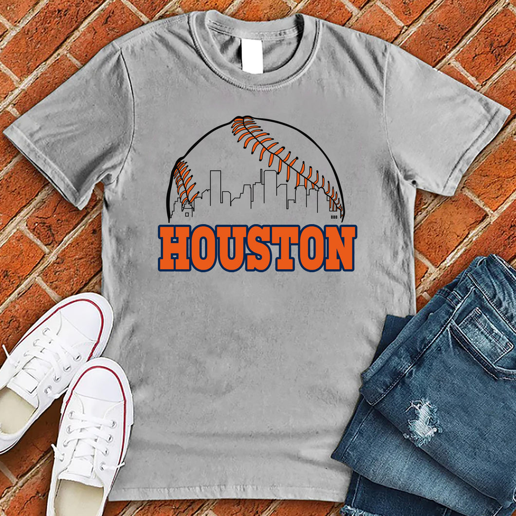 Houston Baseball Skyline Tee