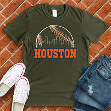 Load image into Gallery viewer, Houston Baseball Skyline Tee
