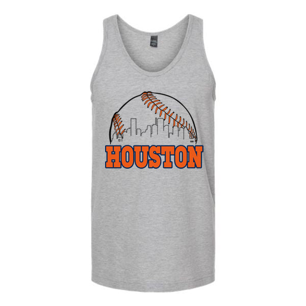 Houston Baseball Skyline Unisex Tank Top