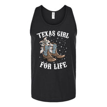 Load image into Gallery viewer, Texas Girl For Life Unisex Tank Top
