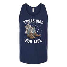 Load image into Gallery viewer, Texas Girl For Life Unisex Tank Top
