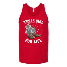 Load image into Gallery viewer, Texas Girl For Life Unisex Tank Top
