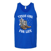 Load image into Gallery viewer, Texas Girl For Life Unisex Tank Top
