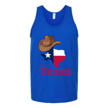 Load image into Gallery viewer, Texas Hang Your Hat Unisex Tank Top
